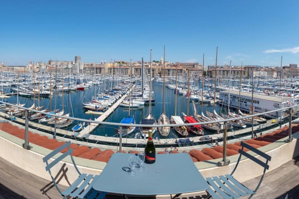 Sublime Pepite Vieux Port 2P Vue Imprenable Leilighet Marseille Eksteriør bilde