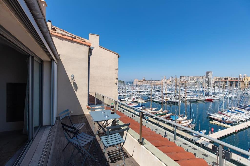 Sublime Pepite Vieux Port 2P Vue Imprenable Leilighet Marseille Eksteriør bilde